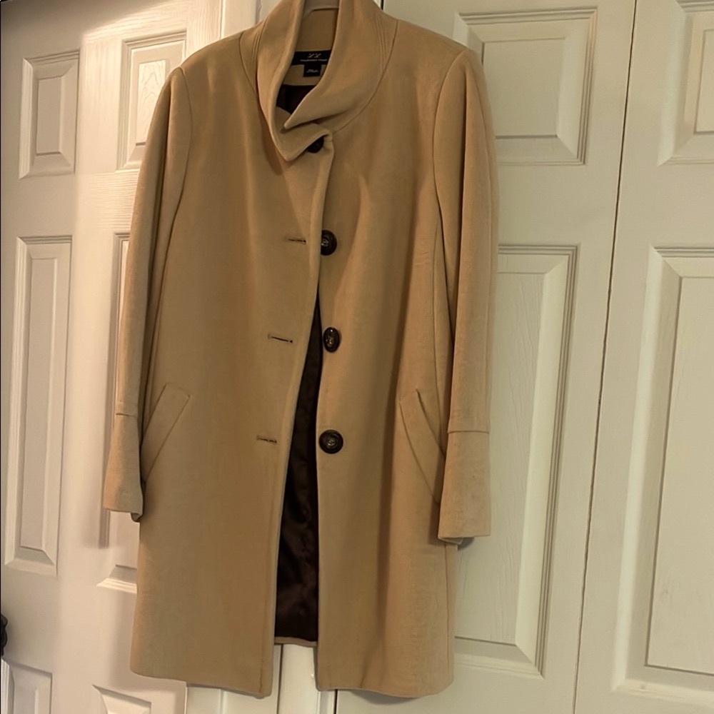 Italian Camel Hair Peacoat